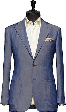 Пошив мужского пиджака в стиле casual | Ателье Goffredo